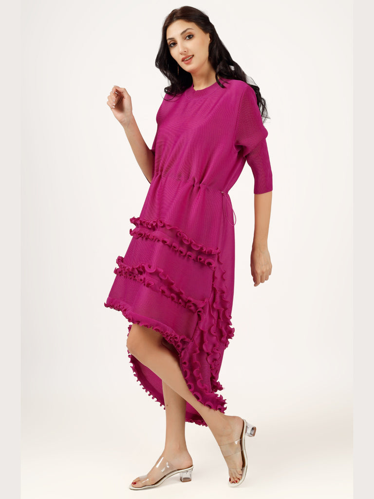 Frill Dress-Leo