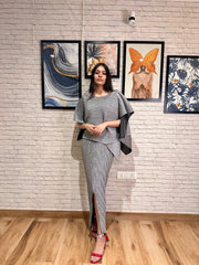 Rougé Pleated Dress
